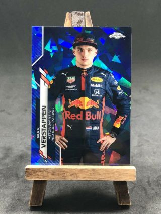 2020 Topps Chrome Sapphire Formula 1 Max Verstappen 6 Red Bull Racing F1