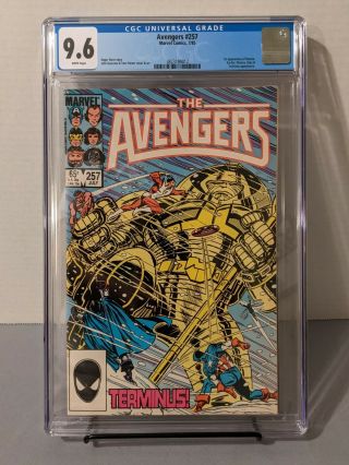 Avengers 257 Cgc 9.  6 White Pages Marvel Comics - 1985 1st Appearance Of Nebula
