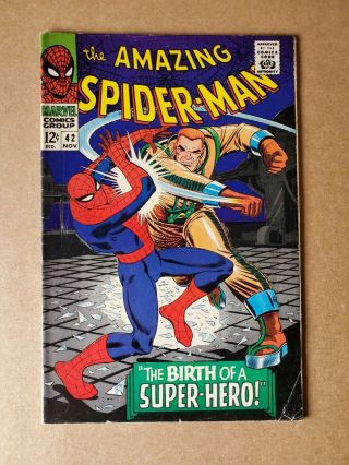 The Spider - Man 42 1st Appearance Of Mary Jane Watson & 2nd Rhino