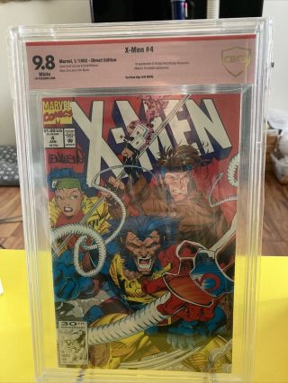 X - Men 4 - Cbcs 9.  8 (1st Appearance Omega Red) Cbcs 9.  8 (verified Sig “wein”).