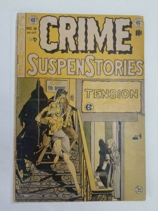 Crime Suspenstories 18 Ec Comics 1953 Golden Age Horror