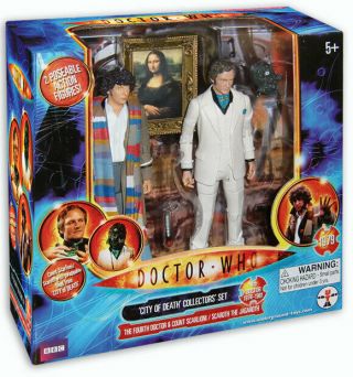 Doctor Who Bbc City Of Death Collectors Set 5 " Action Figure Set (03924)