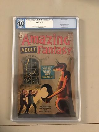 Adult Fantasy 10 Marvel 1962 Pgx 4.  0