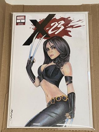Marvel X - 23 1 Comic Art Sketch Cover By Sutton Kane