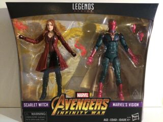 Marvel Legends Mcu Scarlet Witch And Vision 2 Pack