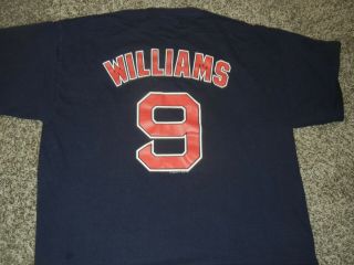 Men ' s Boston Red Sox 9 Ted Williams T - Shirt Size XL Purchased At Fenway Park 2