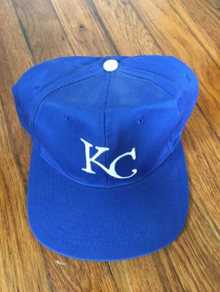 Vintage 1980s Kansas City Royals Snapback Mesh Trucker Hat Kc Baseball Cap Mlb