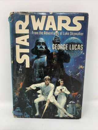 Star Wars By George Lucas 1977 Bce 1st Book S27 Alan Dean Foster Hc Dj Novel