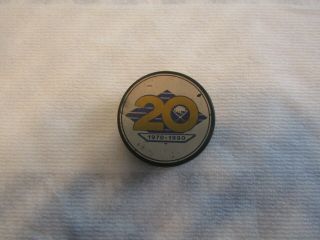 Vintage Buffalo Sabres Nhl Official Hockey Puck Celebrate Tradition 1970 - 1990