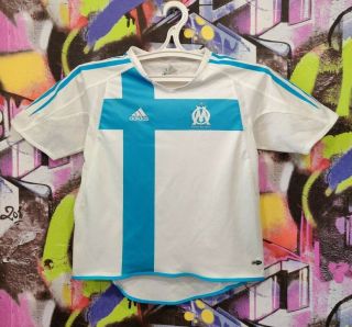 Olympique De Marseille France Football Shirt Soccer Jersey Adidas 2004 Youth S