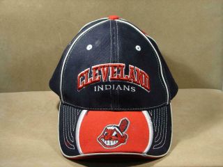 Vintage Cleveland Indians Chief Wahoo Adjustable Strap Baseball Hat
