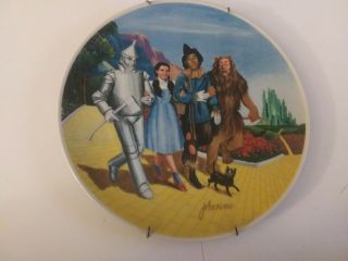 Vintage Knowles Wizard Of Oz " The Grand Finale " Collectors Plate 1979