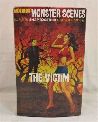 Moebius Monster Scenes The Victim 1/13 Scale Snap Togther Model Kit 2008