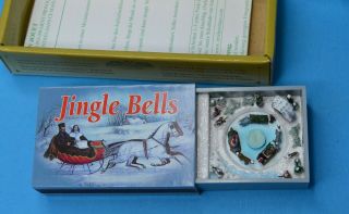2004 Mr.  Christmas - Matchbox Melodies Mini Music Box - Jingle Bells