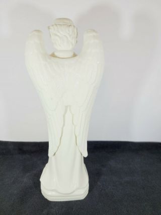 Vintage Ceramic Angel Holding Book - 12 