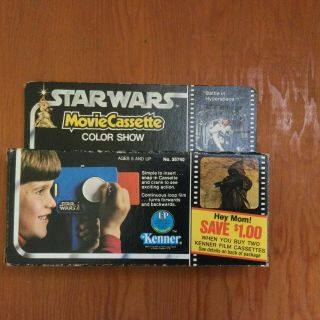 Star Wars Movie Cassette Color Show - Kenner - 1977 - Battle In Hyperspace