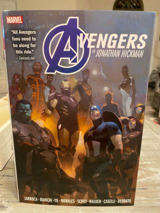 Avengers By Jonathan Hickman Omnibus,  Vol.  2,  Rare,  Hardcover,