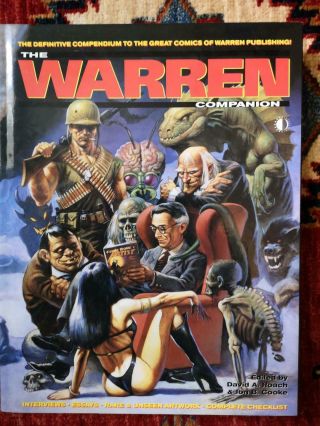 The Warren Companion Hardcover Signed And Numbered,  Isbn 1893905098
