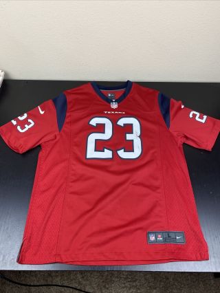 Nike On - Field Arian Foster 23 Houston Texans Nfl Jersey - Size Large L Red