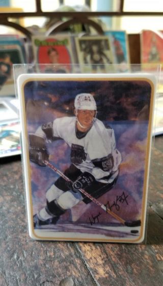Wayne Gretzky Los Angeles Kings Gartlan Usa 1989 " The Great One " 99 Ceramic Card