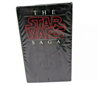 Vtg 1983 The Star Wars Saga Trilogy Box Set 3 Books Empire Jedi Del Rey