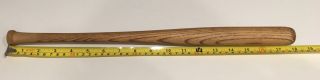 Vintage 18 " Wooden Baseball Bat Fine Quality Wood Slim Slugger Souvenir Bat