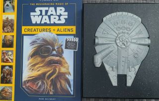 Star Wars Audio Book (1994) Cassette Set,  Creatures & Aliens Cinemagic Book