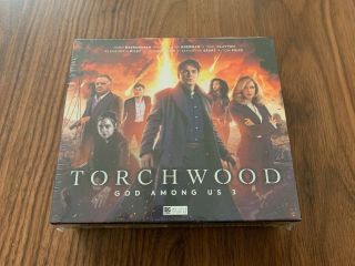 Torchwood (big Finish) God Among Us 3 Tv Continuation Audio Cd Box Set