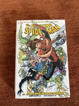 Spider - Man Omnibus Vol 1 By Straczynski 30 - 58 & 500 - 514 Out Of Print