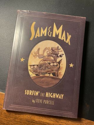 Sam And Max Surfin The Highway By Steve Purcell (2008,  Trade Paperback -