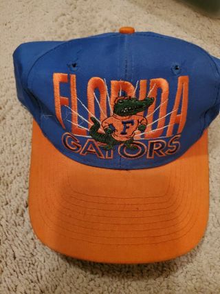 Vintage Florida Gators Baseball Hat/cap 90s Snapback Football