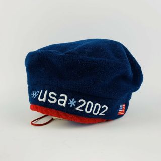 Winter 2002 Us Olympic Team Beret Hat By Roots Salt Lake Games