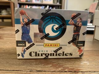 2018 - 19 Panini Chronicles Nba Basketball Blaster Box Trae Young Luka Doncic Rc