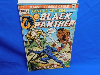 Jungle Action 6 1973 Black Panther 1st Appearance Of Eric Killmonger Marvel
