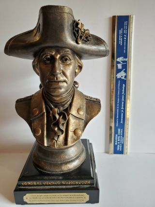 2007 Sponsor Friends Of Nra General George Washington Sculpture By Rick Terry