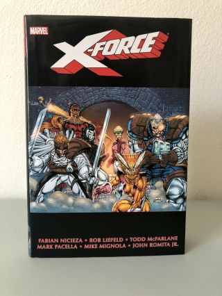 X - Force Omnibus Volume 1 Marvel Comics Cable Deadpool Hardcover Graphic Novel
