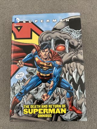Superman The Death And Return Of Superman Omnibus Graphic Novel