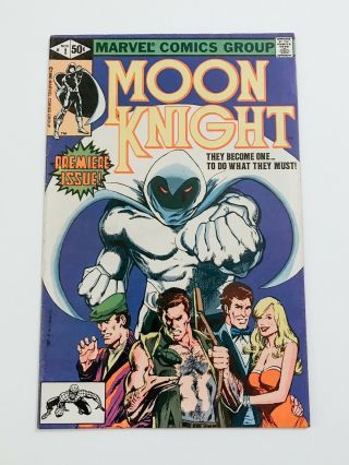 Moon Knight 1 1980 1st Appearance Of Bushman Marvel Comic Book 5.  0