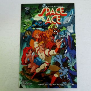 Don Bluth Space Ace 1 (2003) Graham Crackers Variant Netflix Crossgen Rare B05