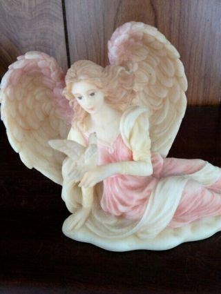 Vtg Seraphim Classics Evangeline Angel Of Mercy 67090 Figurine Roman Inc 1993