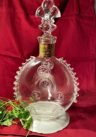 Remy Martin Louis Xiii Empty Baccarat Decanter