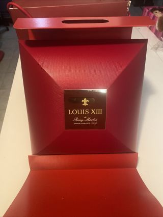 Remy Martin De Louis Xiii Grande Champagne Cognac Red Magnetic Only￼￼ Case Box