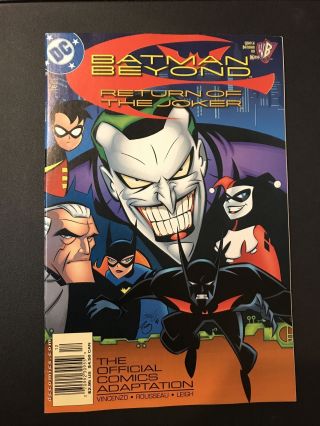 Batman Beyond Return Of The Joker Newsstand Dc Comics Vf Rare