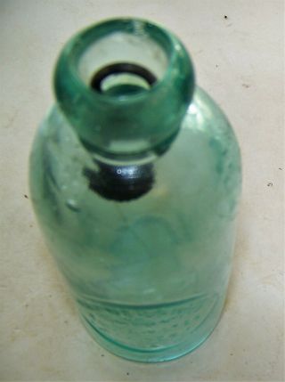 Hafner & Will Chicago Illinois Hutchinson bottle RARE unlisted IL Only 1 Known 2