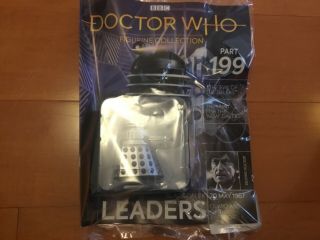 Doctor Dr Who Eaglemoss - Part 199 - Black Dalek Leader - Figure & Mag