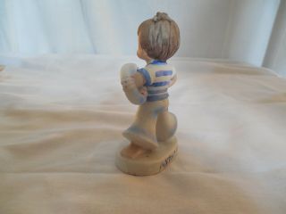 Vintage Lefton sailor boy July birthday ceramic figure 2
