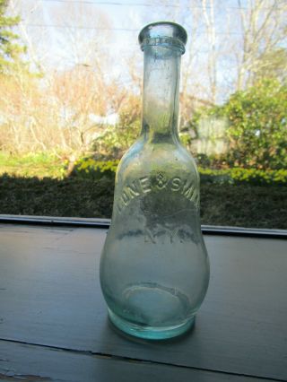 Vintage Cone & Smith Bottle Ny 1860s Pepper Sauce?