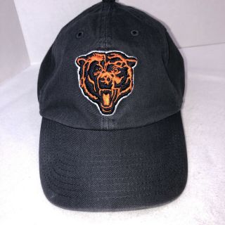 Chicago Bears Baseball Hat Cap Navy Blue - Size L