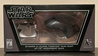 Gentle Giant Star Wars At - Te Accessory Pack For Clone Trooper Mini Bust Rots