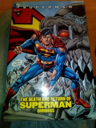 Superman: Death And Return Of Superman Omnibus Hardcover Dc Comics